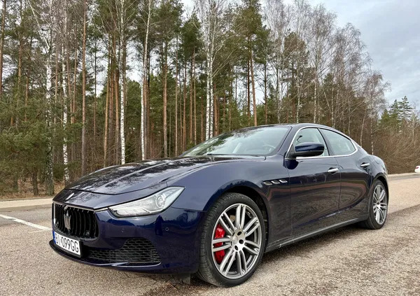 maserati wielkopolskie Maserati Ghibli cena 160000 przebieg: 60000, rok produkcji 2017 z Białystok